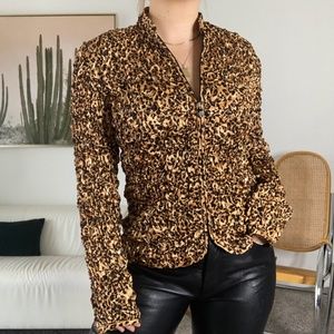 Animal Print Jacket
